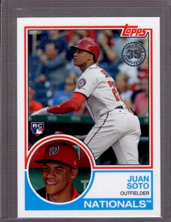 スポーツ選手 Topps Baseball Update Juan Soto RC Topps Update Series - Juan Soto #83-12 2018 for sale | eBay