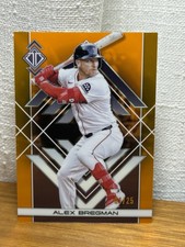 2025 Topps Transcendent Alex Bergman Orange Refractor /25 Houston Astros #28
