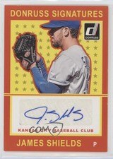 2014 Panini Donruss Signatures James Shields #JS Auto 7uo
