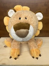 RARE RETIRED 2011 FAO Schwarz Tan Yellow Lion 20 Plush