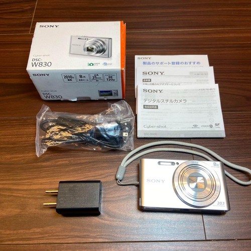 Sony Cyber-Shot DSC-W830 Digital Camera 20.1MP 8x Zoom Silver Excellent - Picture 5 of 12