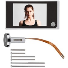 Elektronischer Türspion, 3,5 Zoll LCD Tür elektronische Guckloch Kamera 120-G...