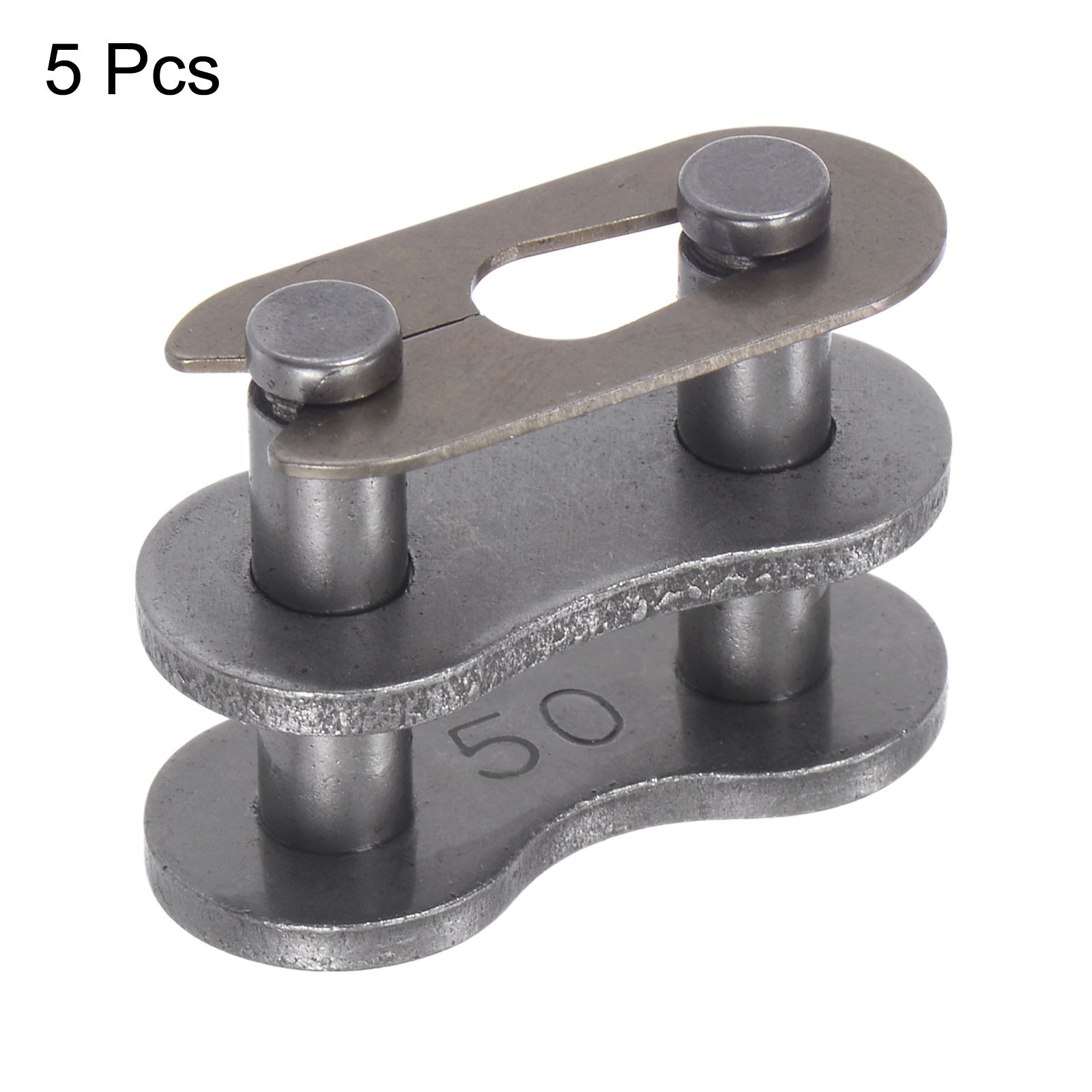 5Pcs #50 Chain Connector Link Roller 5/8" Pitch Carbon Steel for 10A Chain