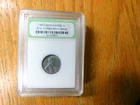 1943 steel  no mint mark Lincoln cent wheat penny very fine - INB # 2213335515