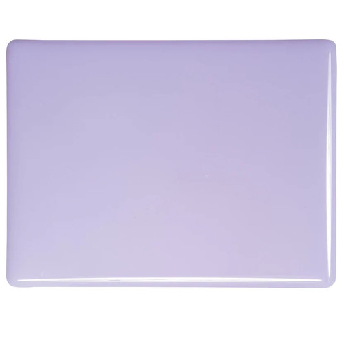 0142.30 OPAQUE NEO-LAVENDER 4" x 4" BULLSEYE 3mm THICK GLASS 90 COE - Picture 1 of 4
