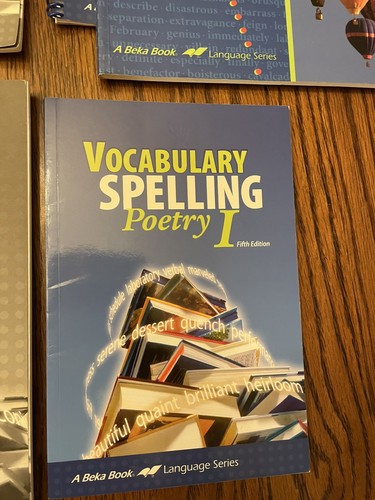 Abeka 7th Grade Grammer And Composition, Of People Lit, Spelling And Poetry - Picture 7 of 7