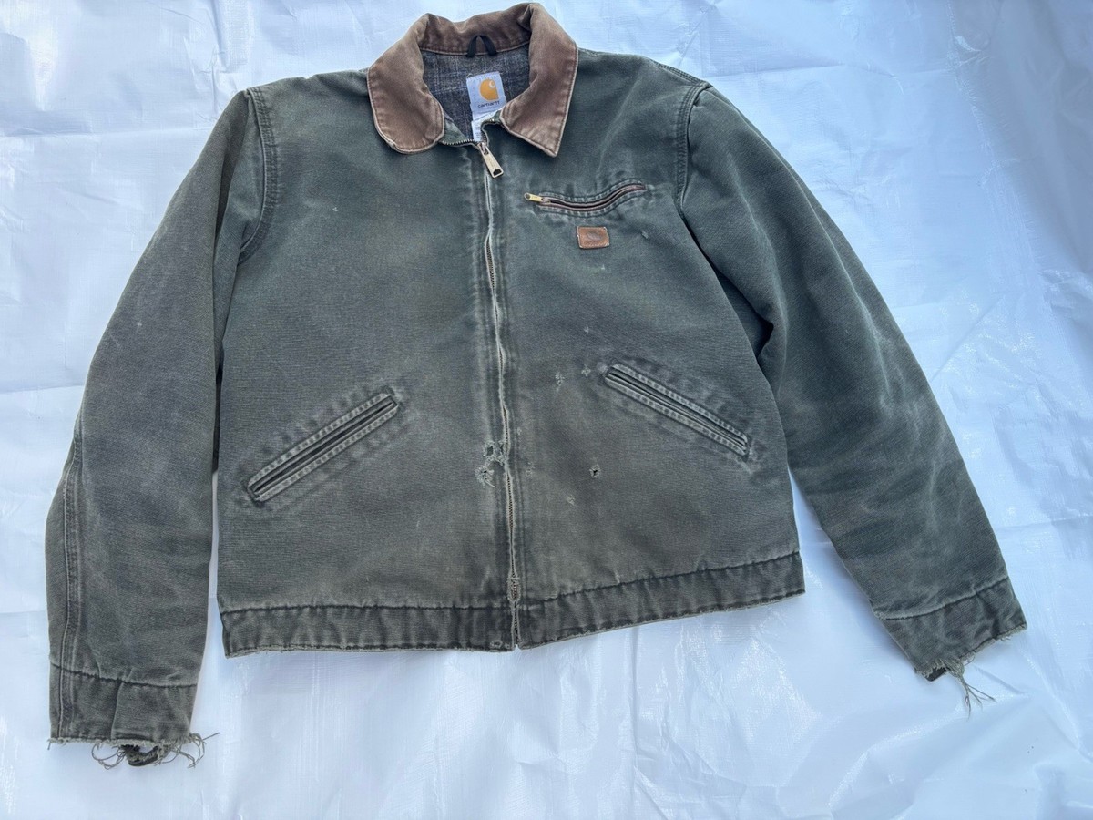 Carhartt J97 MOS Detroit Jacket Large Tall Moss Green