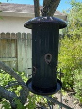 Large, Copper And Mesh Bird Feeder. Holds 5 Of Seed