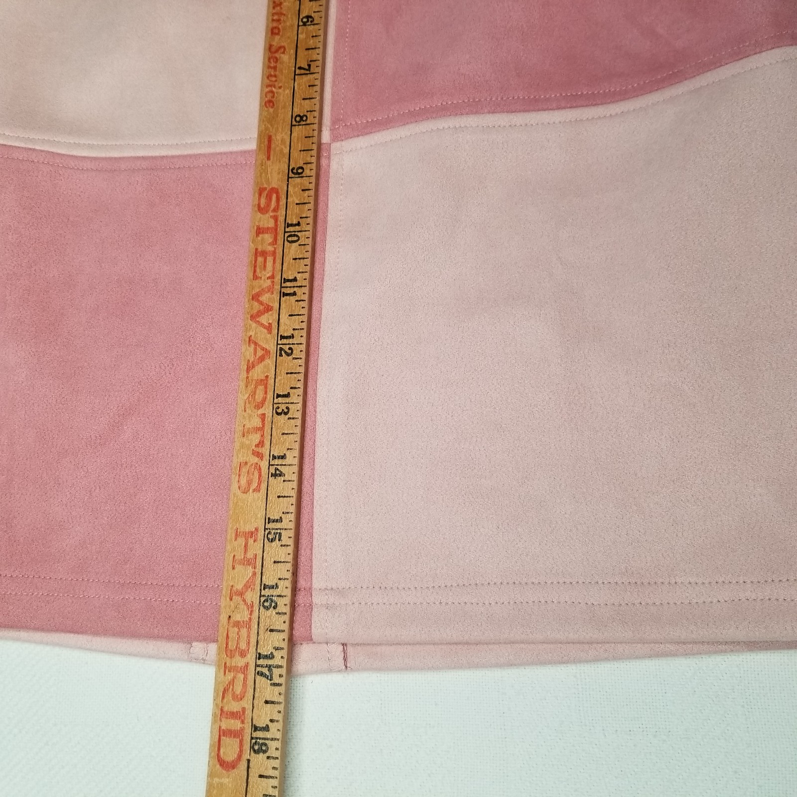 Pink Patchwork Plaid Mini Skirt Medium Preppy Lov… - image 6