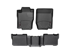WeatherTech FloorLiner for 2007-2012 Mercedes GL-Class - 1st & 2nd Row, Black