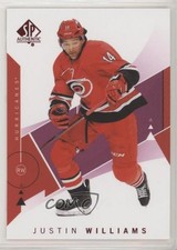 2018-19 SP Authentic Red Justin Williams #19 kh0