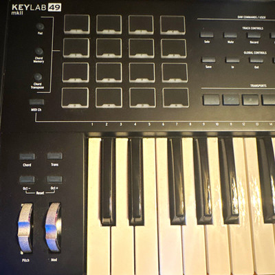Arturia KeyLab 49 mkII 49-Key Semi-Weighted MIDI Controller CV/Gate, DIN I/O