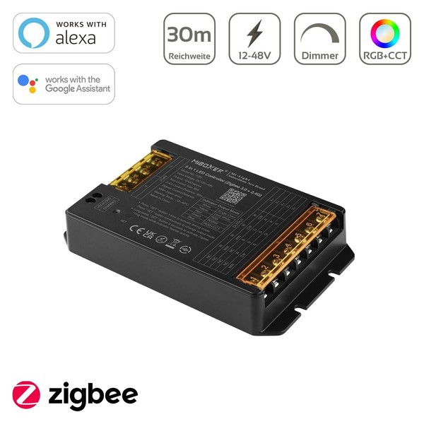 Miboxer 5In1 Led Controller Rgb+Cct Max. 30A Zigbee 3.0 + 2.4Ghz HZ5-image