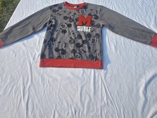 gray Disney Branded Mickey Mouse sweatshirt Size 7 Kids