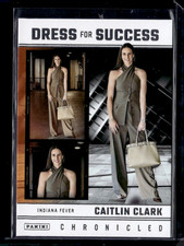 2025 Panini Caitlin Clark Chronicled #61 Dress for Success
