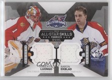 2015 SP Game-Used All-Star Skills Fabrics Duals Roberto Luongo Aaron Ekblad xp6