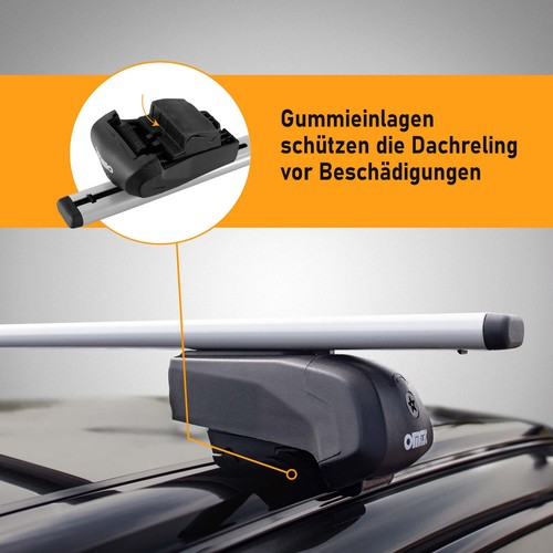 Portaequipajes de techo para Volvo V60 I Y352 | F 2010-2018 Portaequipajes Acero - Imagen 4 de 10