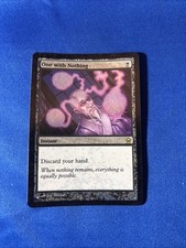 1x FOIL ONE WITH NOTHING x1 LP SoK Saviors Of Kamigawa MtG Magic fast shipping