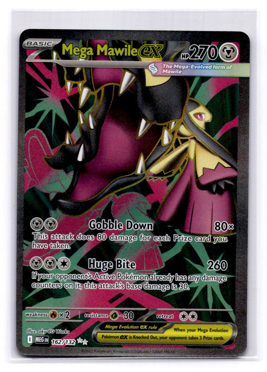 Mega Mawile ex - Ultra Rare ME01: Mega Evolution 162/132 LP-NM