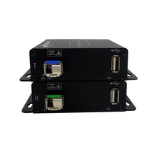 USB 2.0/1.0 over Fiber Extender to Max 5 Kilometers over 1 Singlemode, Compat...