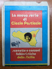 Ciccio Pasticcio Sicilian Comedy Folk Scenes Stereo 8 Track Tested Working