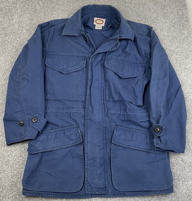 #ad #ad Vintage Banana Republic Barn Chore Coat Jacket Mens S Blue Insulated Field Work $49.99
