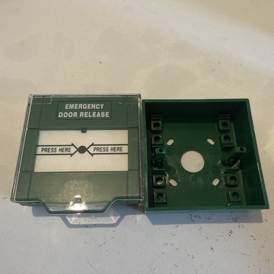MCP3A-01001 Glasbrucheinheit grün zurücksetzbar zweipolig Doppelwurf Shema 