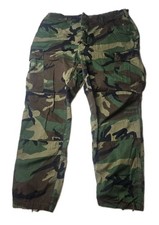 Vintage 90s Mens Womens Large Military Camo Fatigue Pants Utility Cargo Surplus