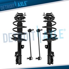 Front Struts w/Coil Spring Sway Bars Links for 2011 2012 2013 2014 Toyota Sienna