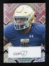 2022 Leaf Metal Draft Portrait Auto 1/1 Isaiah Foskey #PA-IF1 4z8