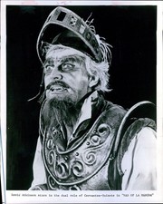 1979 Actor David Atkins Stars As Don Quixote Man Of La Mancha Theater 8X10 Photo