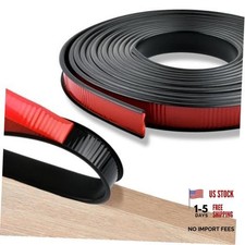 19.7Ft U Shape Banding, Fit 3/4inch Plywood Trim, Self-Adhesive TPE Edge