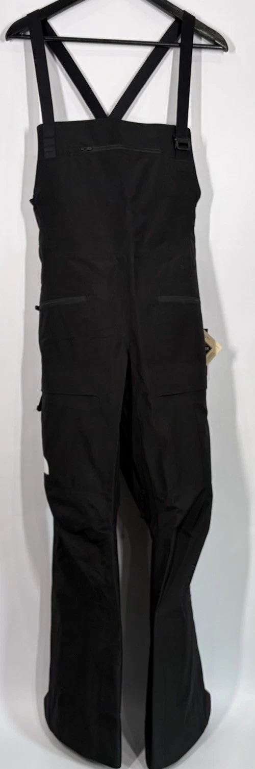 The North Face Verbier Summit Series Gore-Tex Shell Ski Bibs Womens M reg Black