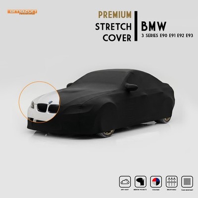 Premium Passgenaue Indoor Soft Stretch Car Cover BMW 3er E90 E91 E92 E93