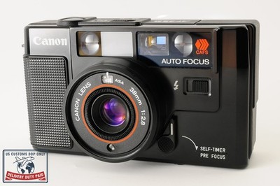 [Exc+5] Canon AF35M Sure Shot 38mm f/2.8 35mm Film Camera Serviced Japan #1361