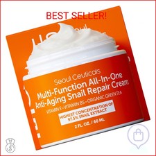 SeoulCeuticals Snail Mucin Moisturizer 97.5 - Korean Skin Care Snail Repair Cre