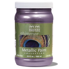 Modern Masters Shimmer Satin Lilac Metallic Paint 1 qt (Pack of 4)