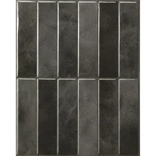 Smart Tiles Peel and Stick Backsplash - 5 Sheets of 11.43''x9'' - 3D Adhesive...