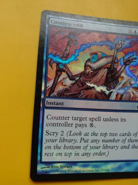 Condescend FOIL Fifth Dawn Instant Magic the Gathering Card. - Image 3 of 4