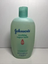 Johnson's Baby Soothing Vapor Bath For Colds 15 Oz. Discontinued New