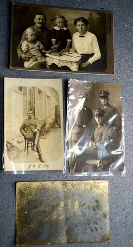 German Military Photo Some Soldiers ,lot of 4 ,ww1