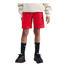 Nike Sportswear Tech Fleece Big Kids' Boys' Shorts University Red/Black