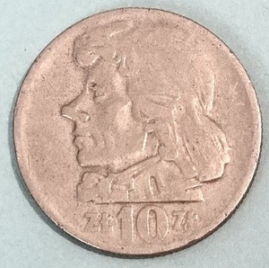 1959 Zt10Zt POLISH CURRENCY