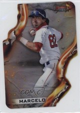 2021 Bowman's Best Heatwave Die-Cut Marcelo Mayer #HW-6 1m01