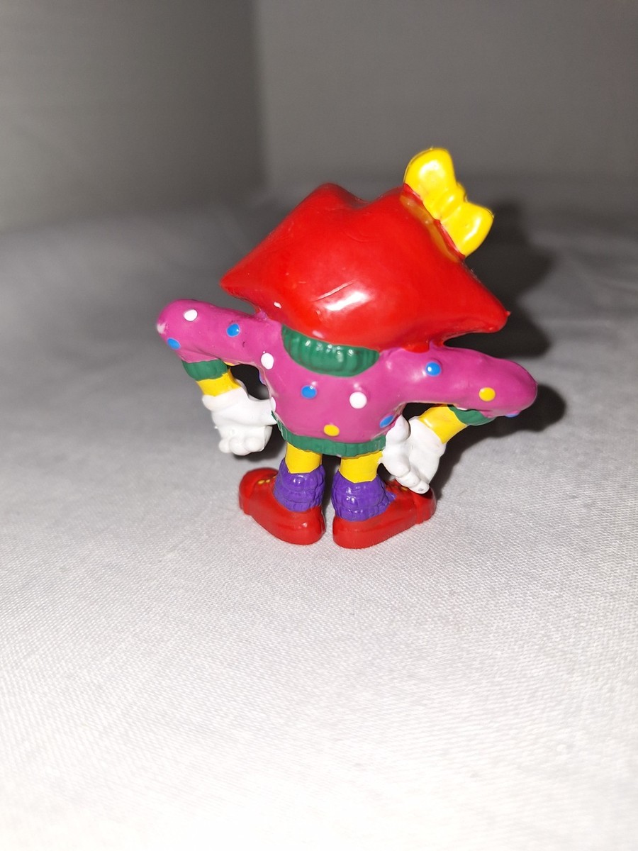Vintage Hardee's 2” Tang Hot Lips PVC Figure General Foods