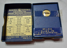 General Electric RPJ-03S 3mil Sapphire Slide In Stylus Needle 3 Mil Sapphire NOS