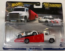 Hot Wheels Premium Team Transport 66 Porsche 906 Carrera 6 / Carry On NIP