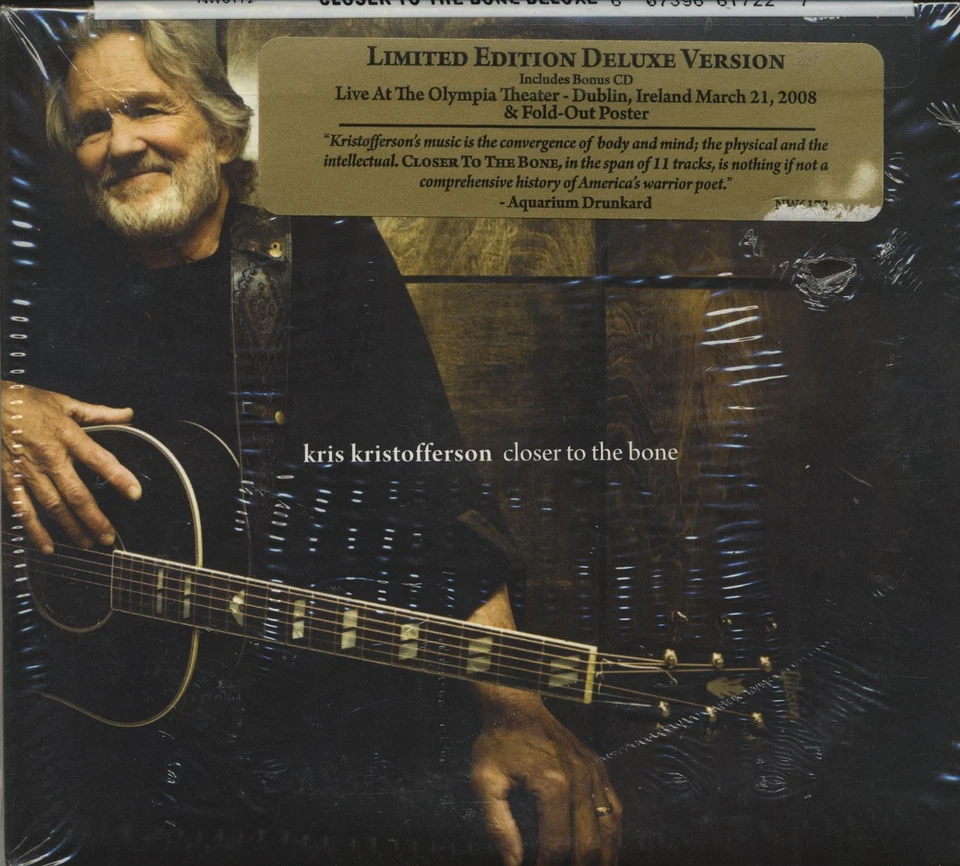 Kris Kristofferson - Closer To The Bone - Deluxe Edition (2-CD) - Songwriter/... - Bild 1 von 2