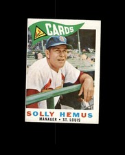 1960 Topps 218 Solly Hemus MG VG #D1,517593