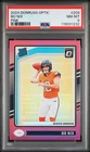 2024 PANINI DONRUSS OPTIC PINK #209 BO NIX PSA 8